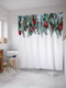 Миниатюра изображения товара Шторка-занавеска для ванны JoyArty Еловая ветка с игрушками / sc_20311