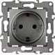 Миниатюра изображения товара Розетка ЭРА Schuko 12-2102-12 / Б0019323 (графит)