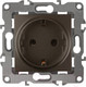 Миниатюра изображения товара Розетка ЭРА Schuko 12-2102-13 / Б0019324 (бронза)