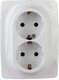 Миниатюра изображения товара Розетка ЭРА Schuko 12-2108-01 / Б0036442 (белый)