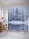 Миниатюра изображения товара Шторка-занавеска для ванны JoyArty Речной холод / sc_21428