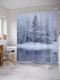 Миниатюра изображения товара Шторка-занавеска для ванны JoyArty Речной холод / sc_21428