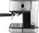 Миниатюра изображения товара Кофеварка эспрессо BQ CM9000 (сталь/черный)