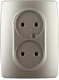 Миниатюра изображения товара Розетка ЭРА 12-2107-04 / Б0031241 (шампань)