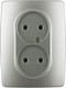 Миниатюра изображения товара Розетка ЭРА 12-2107-15 / Б0031247 (перламутр)