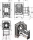 Миниатюра изображения товара Печь-каменка Везувий Aston Шторм Long (чугун)