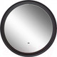 Миниатюра изображения товара Зеркало Континент Planet Black Led D 60 (с бесконтактным сенсором)