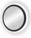Миниатюра изображения товара Зеркало Континент Planet Black Led D 70 (с бесконтактным сенсором)
