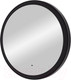 Миниатюра изображения товара Зеркало Континент Planet Black Led D 80 (с бесконтактным сенсором)