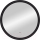 Миниатюра изображения товара Зеркало Континент Planet Black Led D 80 (с бесконтактным сенсором)