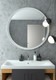 Миниатюра изображения товара Зеркало Континент Planet White Led D 100 (с бесконтактным сенсором)