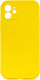 Миниатюра изображения товара Чехол-накладка Case Coated для iPhone 12 (желтый)