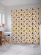 Миниатюра изображения товара Шторка-занавеска для ванны JoyArty Новогодний лес / sc_37085