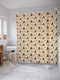 Миниатюра изображения товара Шторка-занавеска для ванны JoyArty Новогодний лес / sc_37085