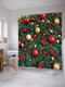 Миниатюра изображения товара Шторка-занавеска для ванны JoyArty Елка в шарах / sc_380794