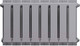 Миниатюра изображения товара Радиатор биметаллический Royal Thermo PianoForte 300 Silver Satin (8 секций)