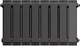 Миниатюра изображения товара Радиатор биметаллический Royal Thermo PianoForte 300 Noir Sable (8 секций)