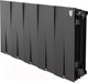 Миниатюра изображения товара Радиатор биметаллический Royal Thermo PianoForte 300 Noir Sable (10 секций)