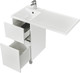 Миниатюра изображения товара Тумба под умывальник Акватон Лайн (1A232201LF010)
