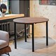 Миниатюра изображения товара Обеденный стол Millwood Далис 2 (дуб табачный Craft/металл черный)