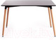 Миниатюра изображения товара Обеденный стол Tetchair John 80x120x75 (черный/натуральный)