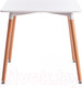 Миниатюра изображения товара Обеденный стол Tetchair John 80x80x75 (белый/натуральный)