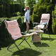 Миниатюра изображения товара Кресло складное Ника HHK6/BM
