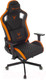 Миниатюра изображения товара Кресло геймерское Бюрократ Knight Outrider (черный/оранжевый ромбик экокожа)