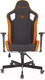 Миниатюра изображения товара Кресло геймерское Бюрократ Knight Outrider (черный/оранжевый ромбик экокожа)