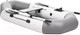 Миниатюра изображения товара Надувная лодка Тонар Бриз 190 с веслами / 5751275 (белый/серый)