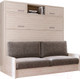 Миниатюра изображения товара Комплект мебели трансформер Макс Стайл Bora Sofa 140x200 / COMPO-2 (сосна касцина Н1401 ST22/Piano 4)