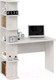 Миниатюра изображения товара Письменный стол ТриЯ Тип 4 (дуб крафт белый)