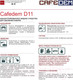 Миниатюра изображения товара Средство от накипи для кофемашины CafeDem D11 (1л)