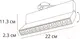 Миниатюра изображения товара Трековый светильник Arte Lamp Flash A4572PL-1BK