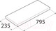 Миниатюра изображения товара Полка Domax FS 80/24 DB / 65117 (беленый бук)