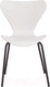 Миниатюра изображения товара Стул Tetchair Jacobsen пластик/металл (белый 018/черный)