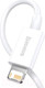 Миниатюра изображения товара Кабель Baseus USB To iP / CALYS-C02 (2м, белый)