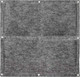 Миниатюра изображения товара Органайзер для хранения QWERTY 66539 (серый)