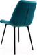 Миниатюра изображения товара Стул Алвест AV 435 (темно-бирюзовый бархат H-56/черный)