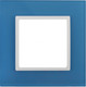 Миниатюра изображения товара Рамка для выключателей и розеток ЭРА Elegance 14-5101-28 / Б0034482 (голубой/белый)