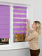 Миниатюра изображения товара Рулонная штора Lm Decor Грация ДН LB 10-22 220x185 (фиолетовый)