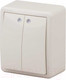 Миниатюра изображения товара Выключатель ЭРА Эксперт 11-1205-02 / Б0020667 (слоновая кость)