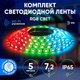 Миниатюра изображения товара Светодиодная лента ЭРА 5050-30-RGB-IP65-Wifi-5m / Б0043446