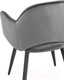 Миниатюра изображения товара Стул Stool Group Венера / MC16-2F KD HLR-21 (велюр серый)