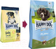 Миниатюра изображения товара Сухой корм для собак Happy Dog Sensible Puppy Lamm & Reis / 61010 (4кг)