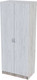Миниатюра изображения товара Шкаф Стендмебель Басса ШК-554 (дуб крафт белый/дуб крафт серый)