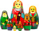 Миниатюра изображения товара Матрешка сувенирная Брестская Фабрика Сувениров По мотивам русской народной сказки Царевна-Лягушка 7102