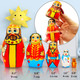 Миниатюра изображения товара Матрешка сувенирная Брестская Фабрика Сувениров В виде персонажей из сказки о Царе Салтане 5160