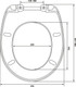 Миниатюра изображения товара Сиденье для унитаза Berges Lux AB / 010604