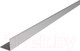 Миниатюра изображения товара Профиль декоративный Лука Уголок УП 01-27.2700.501л 2700x10x10 (серебро)